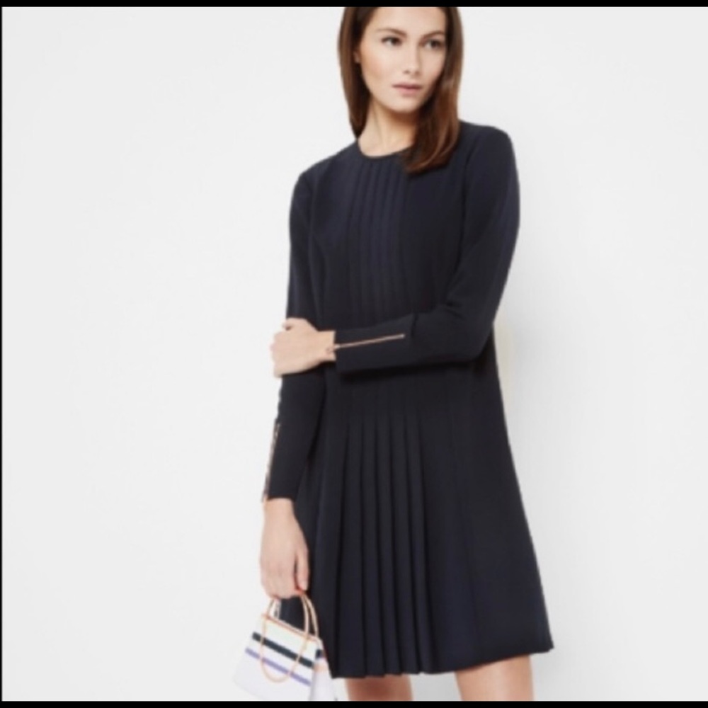 Ted Baker Navy Dress